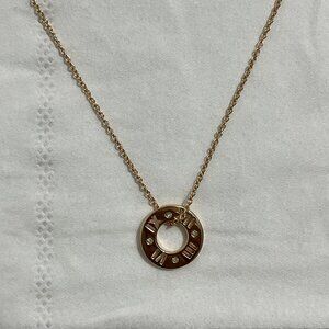 Tiffany & Co. 18k Round Cake Necklace